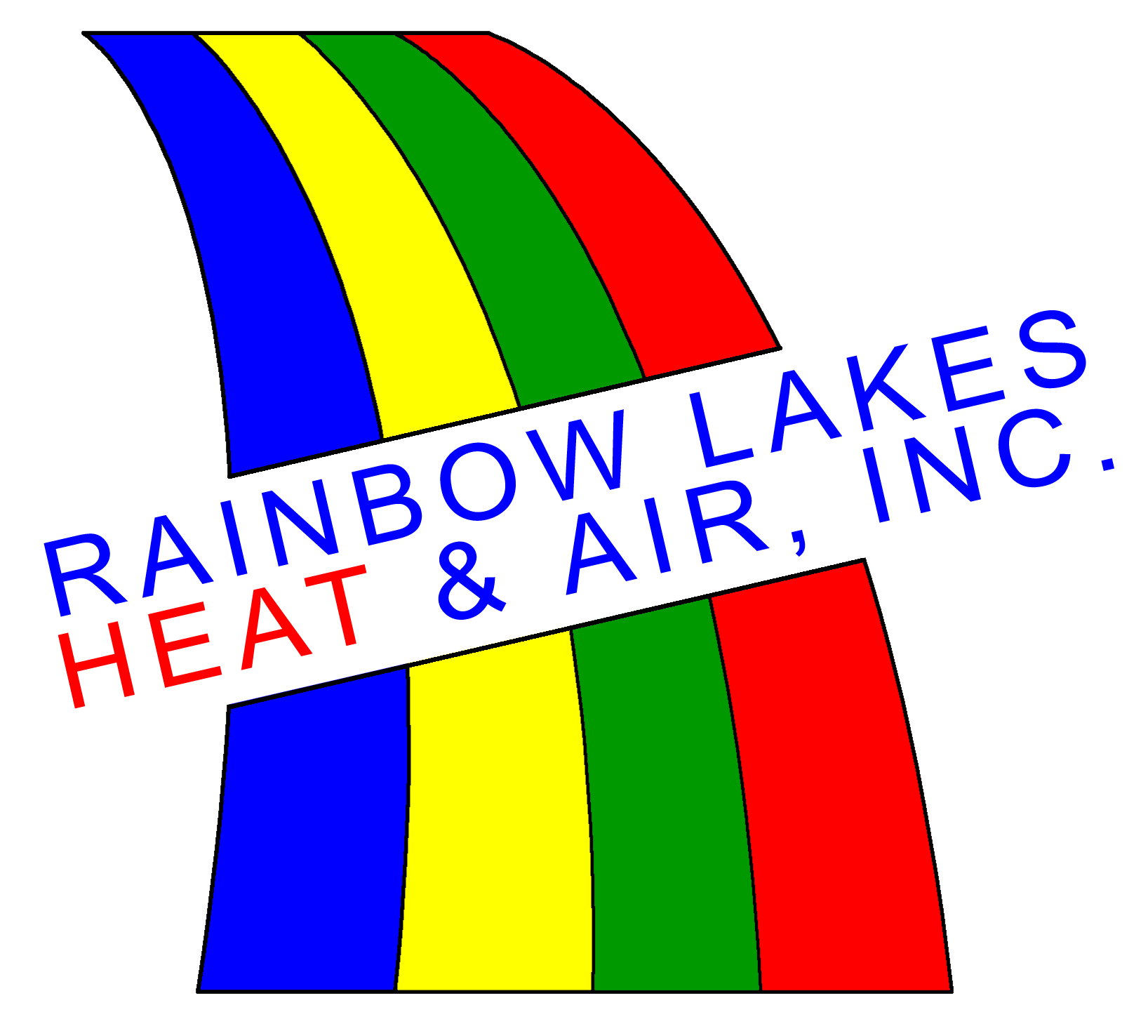 Rainbow Lakes Heat & Air Logo